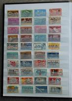 Kavel vs-02 ong. 800 !! postzegels Ver. Staten in stockboek., Ophalen of Verzenden, Gestempeld, Noord-Amerika