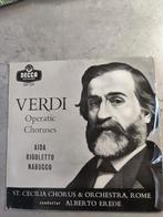Verdi Operatic Choruses - Decca CEP 523, Cd's en Dvd's, Vinyl | Klassiek, Ophalen of Verzenden, Romantiek, Gebruikt, Opera of Operette