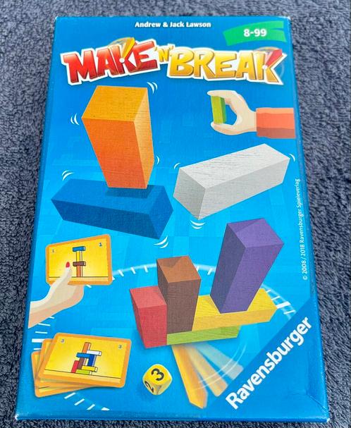 MAKE ‘N’ BREAK (Ravensburger), Hobby en Vrije tijd, Gezelschapsspellen | Overige, Gebruikt, Ophalen of Verzenden