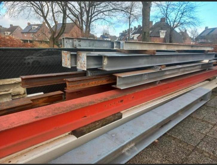 Stalen balken / ijzeren balken / hea / heb / ipe, Doe-het-zelf en Verbouw, Metalen, Zo goed als nieuw, IJzer, Ophalen