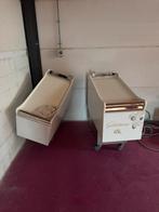 2 Ijsvitrines met kraan - 1 wiel defect, Zakelijke goederen, Horeca | Keukenapparatuur, Ophalen, Gebruikt, Koelen en Vriezen