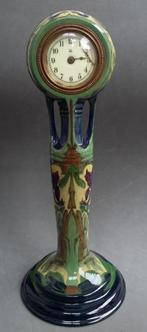 1920-1925 Gouda Plazuid Art Deco Jugendstil Klok Tafelklok, Ophalen of Verzenden