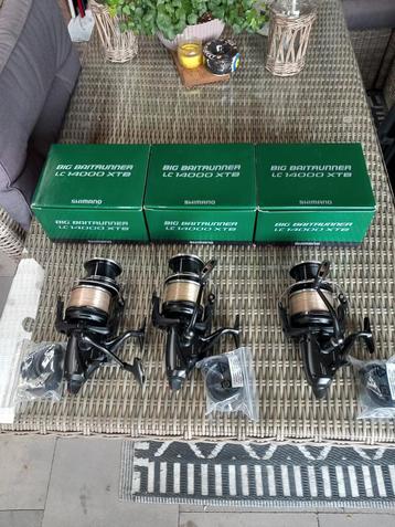 3 Schitterende Shimano LC 14000 XTB Big Beetrunners.  beschikbaar voor biedingen