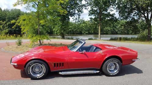 CHEVROLET CORVETTE C 3 CABRIOLET 1968 ROOD MATCHING NUMBERS, Auto's, Chevrolet, Particulier, Corvette, Benzine, Euro 1, Cabriolet