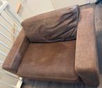 Leder loveseat (1,5zit), Ophalen, Overige maten, 75 tot 100 cm, Zo goed als nieuw