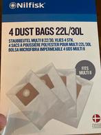 Nilfisk Stofzakken 22L/30L - 3 stuks Nieuw, Ophalen of Verzenden, Nieuw