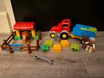 Duplo 10524, boerderij tractor, Kinderen en Baby's, Speelgoed | Duplo en Lego, Ophalen of Verzenden, Zo goed als nieuw, Duplo