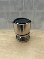 Theepot met zeef, Huis en Inrichting, Overige materialen, Gebruikt, Overige typen, Ophalen of Verzenden