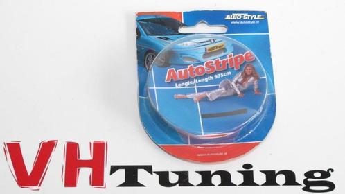 Autostyle SY C2007 Universele zelfklevende striping zwart, Auto diversen, Tuning en Styling, Ophalen of Verzenden