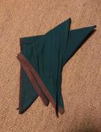 Gezocht: groene das met bruine rand, Verzamelen, Scouting, Ophalen, Zo goed als nieuw, Kleding