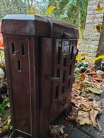 Antieke Houtkachel met mica Ruitjes, Tuin en Terras, Ophalen, Gebruikt