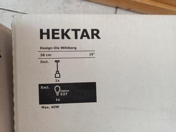2 x IKEA Hektar lamp 38cm Nieuw beschikbaar voor biedingen
