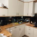 Complete Keuken - Crème Hoekkeuken, Huis en Inrichting, Keuken | Complete keukens, Ophalen of Verzenden, Gebruikt, Graniet of Steen