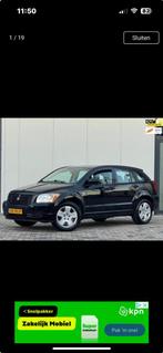 Dodge Caliber 2.0 CVT 2007 Zwart. NAP AUTOMAAT, Auto's, 1998 cc, Zwart, Origineel Nederlands, 1200 kg