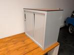 6x Roldeur Lamellenkasten Cognac Blad, Ophalen, Gebruikt, 50 tot 100 cm, Met slot