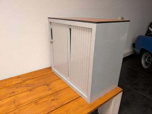 6x Roldeur Lamellenkasten Cognac Blad, Huis en Inrichting, Kasten | Roldeurkasten en Archiefkasten, Gebruikt, Minder dan 100 cm