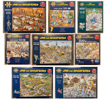 Verschillende jan van haasteren puzzels beschikbaar voor biedingen