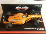 Mc. Laren Mercedes MP 4/12 Test car M. Hakkinen 1997 1/43, Ophalen of Verzenden, Zo goed als nieuw, Auto, MiniChamps