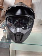 New Helm met maskerbeschermer en regenbescherer best prijs, Ophalen of Verzenden, Zo goed als nieuw
