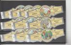 reeks - 1080 -  asterix    1- 10 sigarenbandjes, Verzamelen, Ophalen of Verzenden, Zo goed als nieuw, Sigarenbandjes