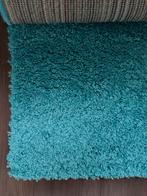 Lichtblauw vloerkleed 120x170cm - nette staat, Ophalen, Gebruikt, 100 tot 150 cm, Blauw