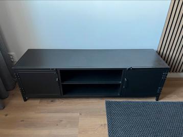 TV Meubel Zwart Industrieel