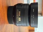 Nikon 35 mm 1:1.8 G AF-S NIKKOR DX lens, Ophalen of Verzenden, Zo goed als nieuw, Overige typen