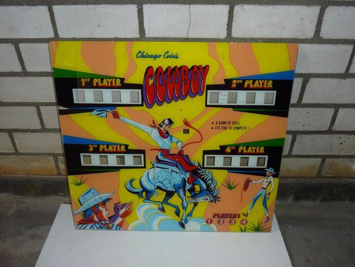 Kopruit Cowboy van Chicago Coin, Verzamelen, Automaten | Flipperkasten, Gebruikt, Mechanisch, Onderdeel of Defecte kast, Overige merken