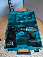 Makita DF457DWE zonder accu, Doe-het-zelf en Verbouw, Gereedschap | Boormachines, Ophalen of Verzenden, Zo goed als nieuw, Boor- en Schroefmachine
