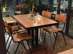 Retro stoelen . Voor prive of zakelijk bv restaurantstoelen, Ophalen, Gebruikt, Bruin, Vintage retro