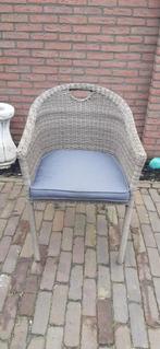 tuinstoel - fauteuil stoel zithoogte 41 cm, Huis en Inrichting, Stoelen, Riet of Rotan, Gebruikt, Eén, Ophalen