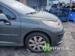 Scherm rechts-voor van een Peugeot 207 (EZQ), Ophalen of Verzenden, 3 maanden garantie, Gebruikt, Peugeot