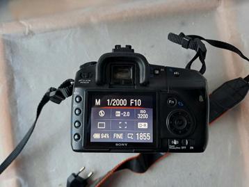 Sony a200 goed werkend met 16/70 lens beschikbaar voor biedingen