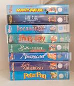 Diverse soorten Disney videobanden, Cd's en Dvd's, Cassettebandjes, 2 t/m 25 bandjes, Overige genres, Met bewaardoos, rek of koffer