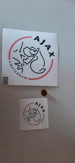 Ajax stickers en speld., Ophalen of Verzenden