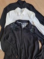 3 Blouses Maat S, H&M, Zwart, Ophalen of Verzenden, Zo goed als nieuw