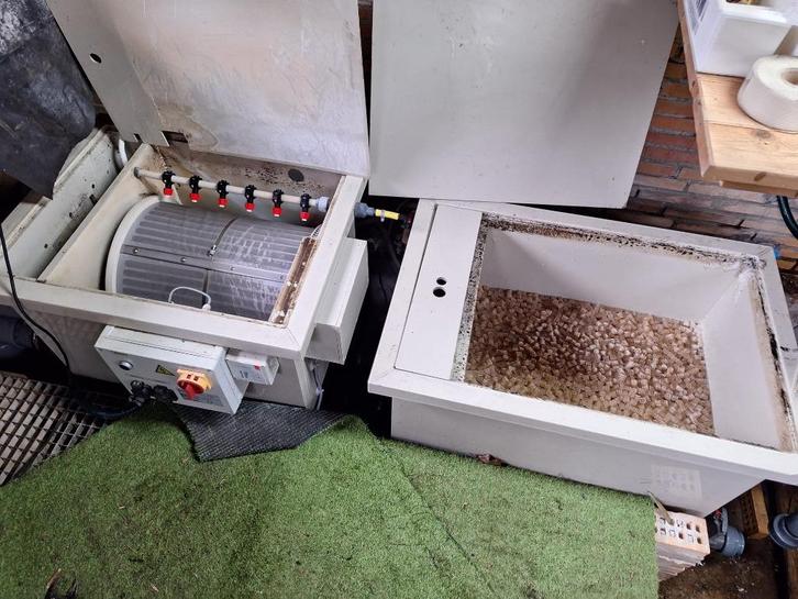 Hoge kwaliteit Dvs Trommelfilter met bioloogbak erachter, Tuin en Terras, Vijver-toebehoren, Gebruikt, Vijverfilter, Ophalen