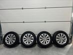 Volkswagen 17 inch R-Line velgen met Bridgestone banden ZGAN, 215 mm, 17 inch, Ophalen of Verzenden, Zomerbanden