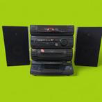Sony vintage Stereo Toren Systeem+JVC boxen 50 watt, XB8AV, Ophalen, Gebruikt, Tuner of Radio, Sony