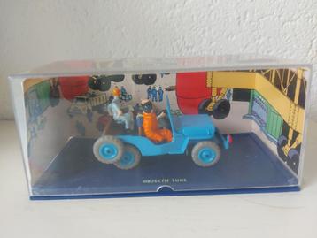 Kuifje auto model JEEP beschikbaar voor biedingen