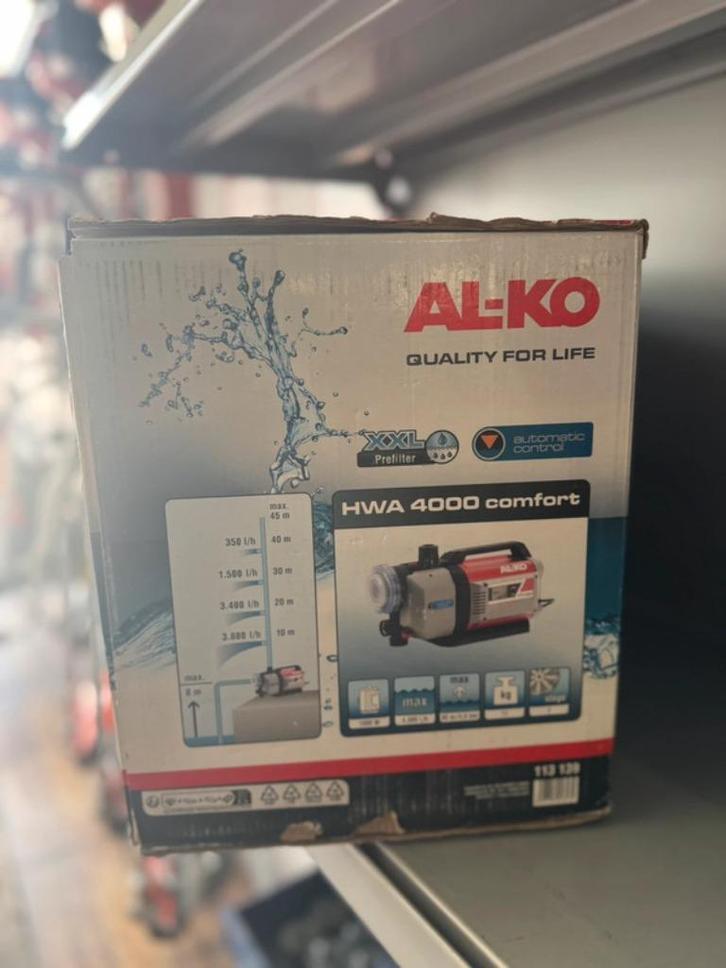 AL-KO Tuinpomp HWA 4000 Comfort (Nieuw), Tuin en Terras, Waterpompen, Nieuw, Elektrisch, Beregeningspomp, Ophalen of Verzenden