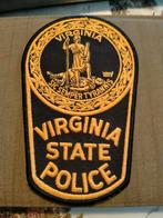 Usa , Virginia State Police , Patch, Verzenden, Overige soorten, Amerika, Embleem of Badge