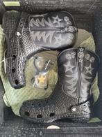 Nieuwe Crocs westernboots, Ophalen, Nieuw, Zwart