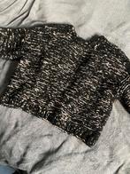 Dik grof gebreid oversized vest van H&M maat M/L, Ophalen of Verzenden, Zo goed als nieuw, Maat 42/44 (L), Zwart