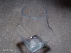 grote stevige vaas geslepen glas., Ophalen, Overige kleuren, 50 tot 75 cm, Glas
