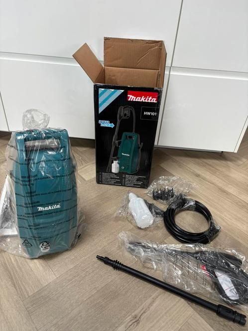 Makita HW101 Hogedrukreiniger - 1300W - 100 bar nieuw, Tuin en Terras, Hogedrukreinigers, Nieuw, Elektrisch, Ophalen of Verzenden