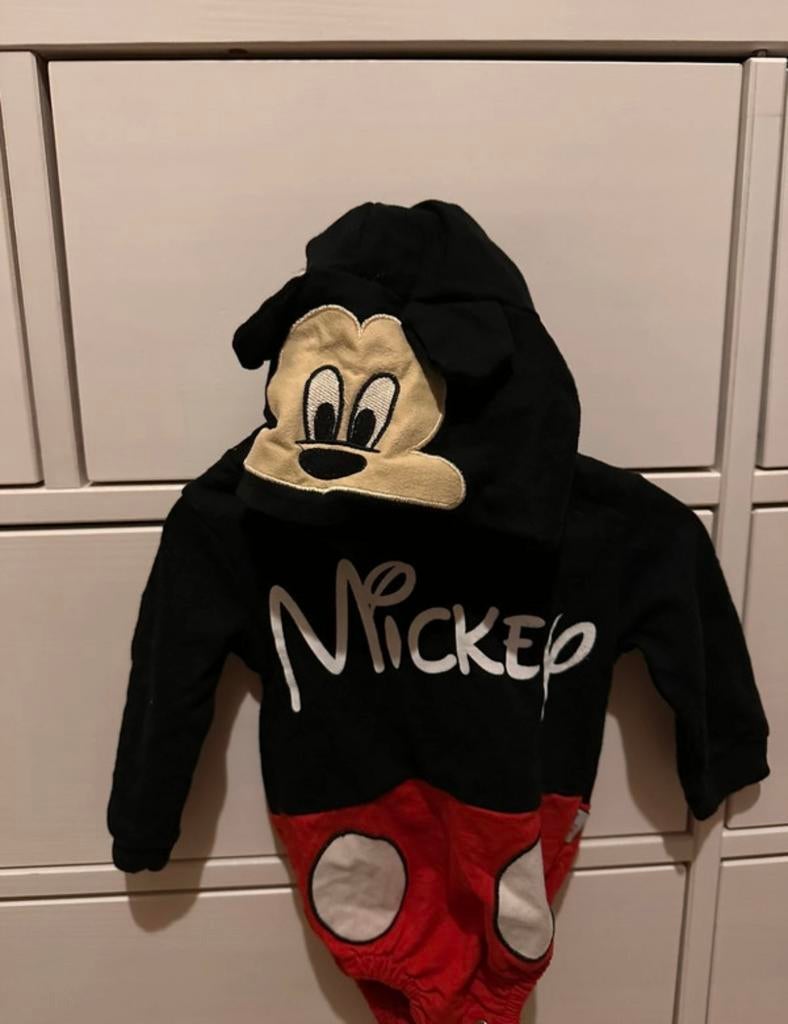 Carnavalskleding/verkleedpak baby Mickey Mouse maat 62, Kinderen en Baby's, Carnavalskleding en Verkleedspullen, Ophalen of Verzenden
