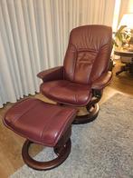 2x Stressless stoel / fauteuil, Huis en Inrichting, Stoelen, Ophalen, Bruin, Leer, Twee