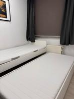 Uitschuifbaar Bed - Ideaal voor logees!, Ophalen, 90 cm, Eenpersoons, Wit