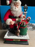 Vintage muziek kerstman, Ophalen of Verzenden, Gebruikt